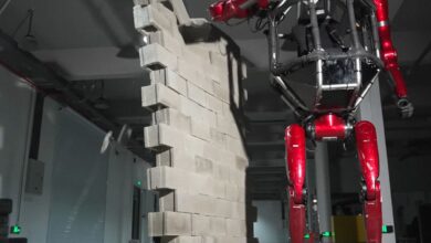 Mecha Raksasa Yang Bisa Ditumpangi Unitree, Sekali Melaju Mampu Merobohkan Tembok