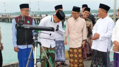 Hanya Lamongan Yang Menangkap Hilal Dzulhijjah, 12 Titik Lain Di Jawa Timur Gagal Melihatnya