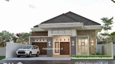 Taman Samping dan Batu Alam Membuat Rumah Desa Lebih Sejuk, 7 Desain Ini Paling Menonjol