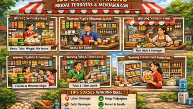 Warung Sembako Sekaligus Gorengan, Modalnya Ringan Tapi Peluang Belanjanya Besar Di Kampung