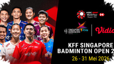 Lima Belas Wakil Indonesia Di Singapore Open 2026, Lawan Berat Sudah Menanti Di Awal