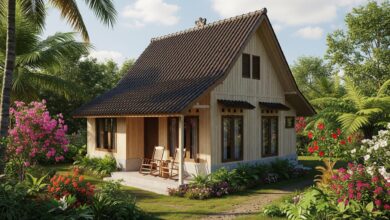 Rumah Kampung 1 Kamar Bisa Tampak Mewah, Ini Rahasia Hemat Biayanya