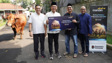 Distribusi 100 Hewan Kurban Bank Mandiri Di Jawa Barat Diatur Ketat Agar Tepat Sasaran
