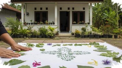 Daun Segar Belum Tentu Aman, Begini Penentu Agar Warna Eco Print Benar-Benar Pindah Ke Kain