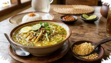 Koya Melimpah dan Kuah Lebih Kental, Soto Lamongan Ini Diperebutkan Mahasiswa Solo