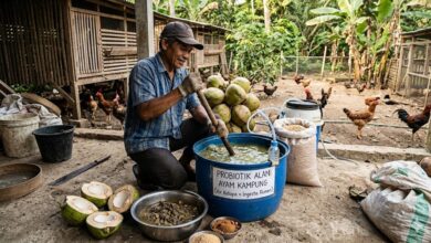 Pakan Ayam Kampung Bisa Lebih Irit, Probiotik Murah Ini Juga Bantu Kandang Tetap Bersih