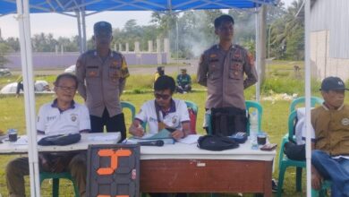 Agar Laga U-14 Tetap Tertib, Polsek Ciamis Siapkan Pengamanan di Linggabuana