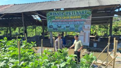 Pekarangan Rumah Didorong Jadi Sumber Pangan, Polres Blitar Perkuat Ketahanan Keluarga
