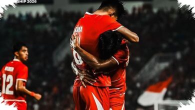 Start Sempurna Garuda Muda, Dua Gol Dimas Wicaksono Kunci Indonesia Tembus Puncak Grup A