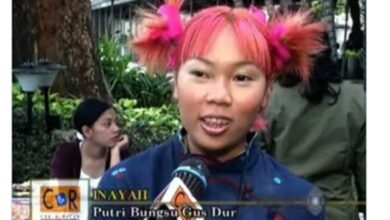 Rambut Pink Inayah Wahid di Masa Remaja, Kisah Lama Paspampres yang Kembali Dibahas