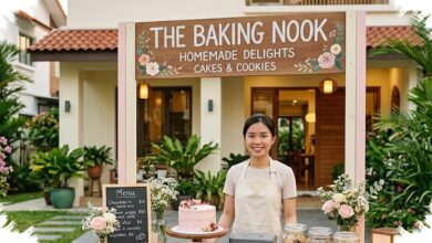 Booth Minimalis Di Halaman Rumah, Hemat Biaya Tapi Tetap Terlihat Profesional