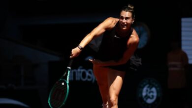 Roland Garros Punya Panggung Baru, Sabalenka Tutup Kemenangan Atas Osaka Dengan Tarian Thriller