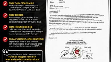 Atribut LMPI Dipakai Tanpa Hak, Jawa Barat Tegaskan Kuningan Tidak Terdata dan Tak Diakui
