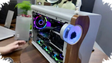 Ferrofluid di Casing MicroATX Ini Bukan Sekadar Hiasan, Meja Kerja Langsung Punya Karakter