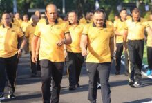 Pekan Olahraga Polda Jatim Dibuka Dengan Pesan Soliditas, Kemenangan Bukan Segalanya