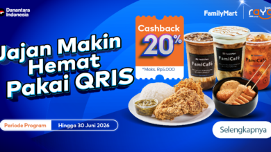 Sepanjang Juni 2026, FamilyMart Tawarkan Diskon, Kopi Gratis Naik Ukuran, dan Cashback Digital
