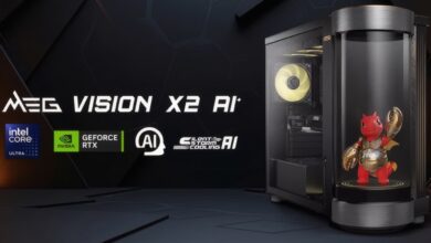 MSI Bawa Hologram Ke Casing PC, LuckyClaw Si Naga AI Jadi Teman Interaksi Baru